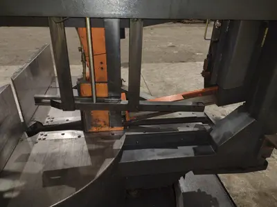 16" X 28" COSEN MODEL #SH-710LDM HORIZONTAL 60° MITERING BAND SAW: STOCK #23643