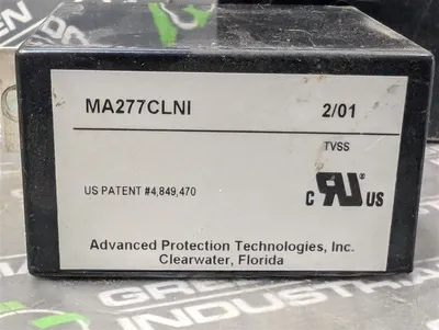 Lot of 2 Advanced Protection Technologies MA277CLNI Surge Suppressor Module Used