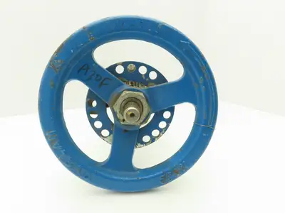 Velan L10-0320C-13BL 3" 316 Stainless Knife Gate Valve Rising Stem 10" Handwheel