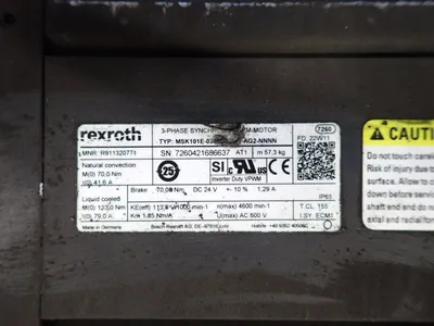 USED REXROTH MSK101E0300FNMIBG2NNNN