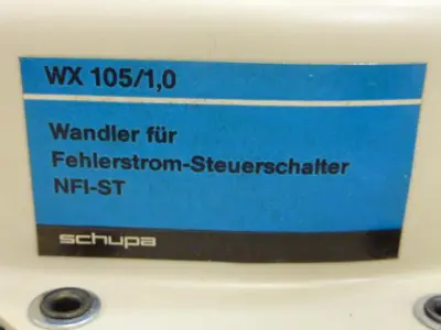 USED SCHUPA WX 105/1,0