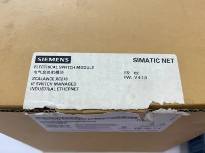 USED SIEMENS SCALANCE XC216 MANAGEABLE LAYER 2 IE ETHERNET SWITCH