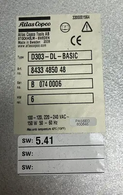 USED ATLAS COPCO D303-DL-BASIC