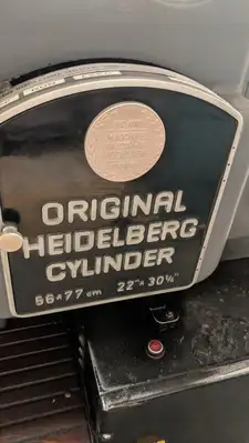 Heidelberg 30" SGS Diecutter