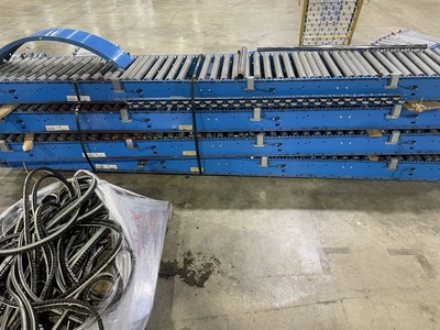 Accuglide/Buschman 1103 Roller Conveyer set, Width: 22", Length: