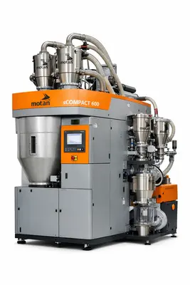 MOTAN sCOMPACT 600 Desiccant Dryer with built-in vacuum conveying | INJECTION DEPOT GROUP (1)