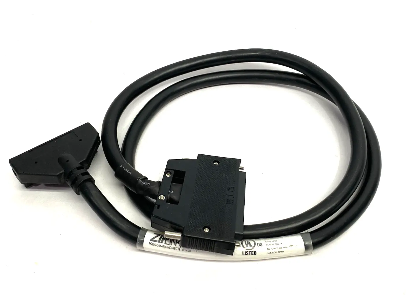 USED AUTOMATIONDIRECT ZIPLINK PLC I/O CABLE 40-PIN TO 40-PIN