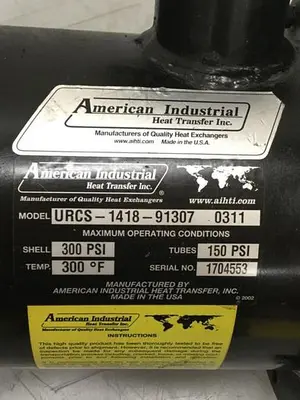 USED AMERICAN INDUSTRIAL URCS-1418-91307