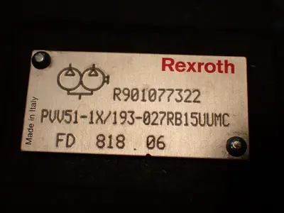 USED REXROTH R901077322