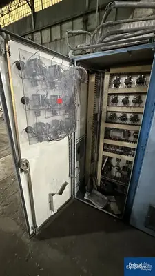 USED Theysohn Extrusion 45MM Theysohn Twin Screw Extruder, 60 HP, 36:1 L/D