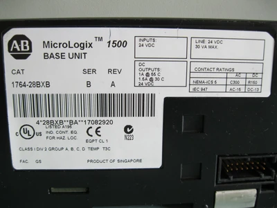 USED Allen-Bradley 1764-24BXB