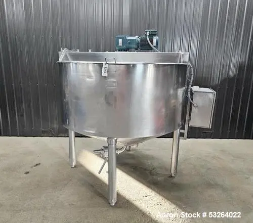 Used CHESTER JENSEN X70N50 Stainless Steel Tanks Illinois US | Aaron Equipment #92775
