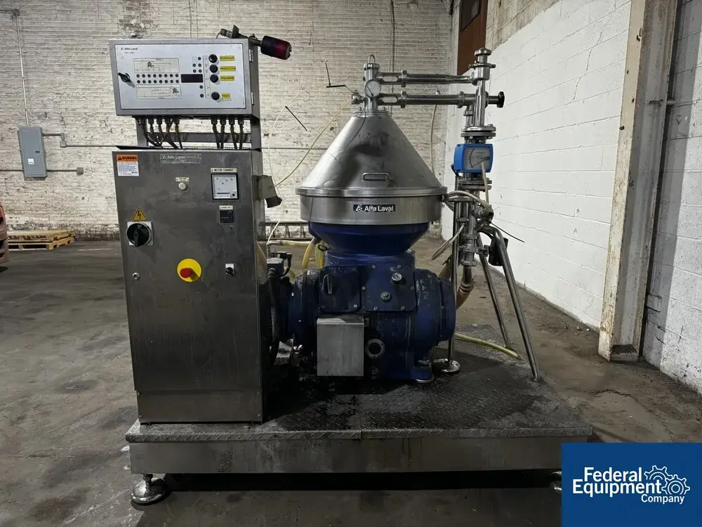 USED Alfa Laval Alfa Laval Disc Centrifuge, Model VNPX 510 SGD 34 GS