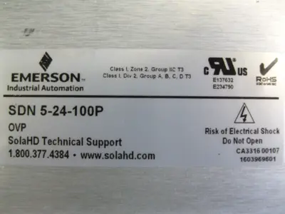 USED Sola SDN 5-24-100P