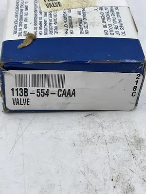 New | in-Stock MAC MAC 113B-554-CAAA Misc Electrical & Power Parts | ND Industrial Surplus #1212426