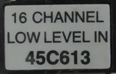 USED RELIANCE ELECTRIC 45C613 INPUT MODULE 802826-11RB