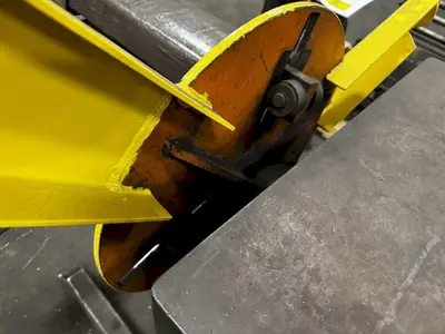 2500 LB X 12" AMERICAN MODEL #60 PULL OFF COIL REEL UNCOILER: YOBRO #23918