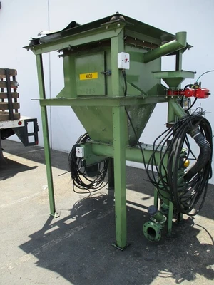 Tascol Industrial Hopper Feeder w/ Auger Feed - Vibration - Automatic Valves