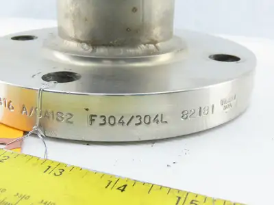 2-1/2"x 9" 304 Stainless Steel Flanged Rigid Coupling Connector
