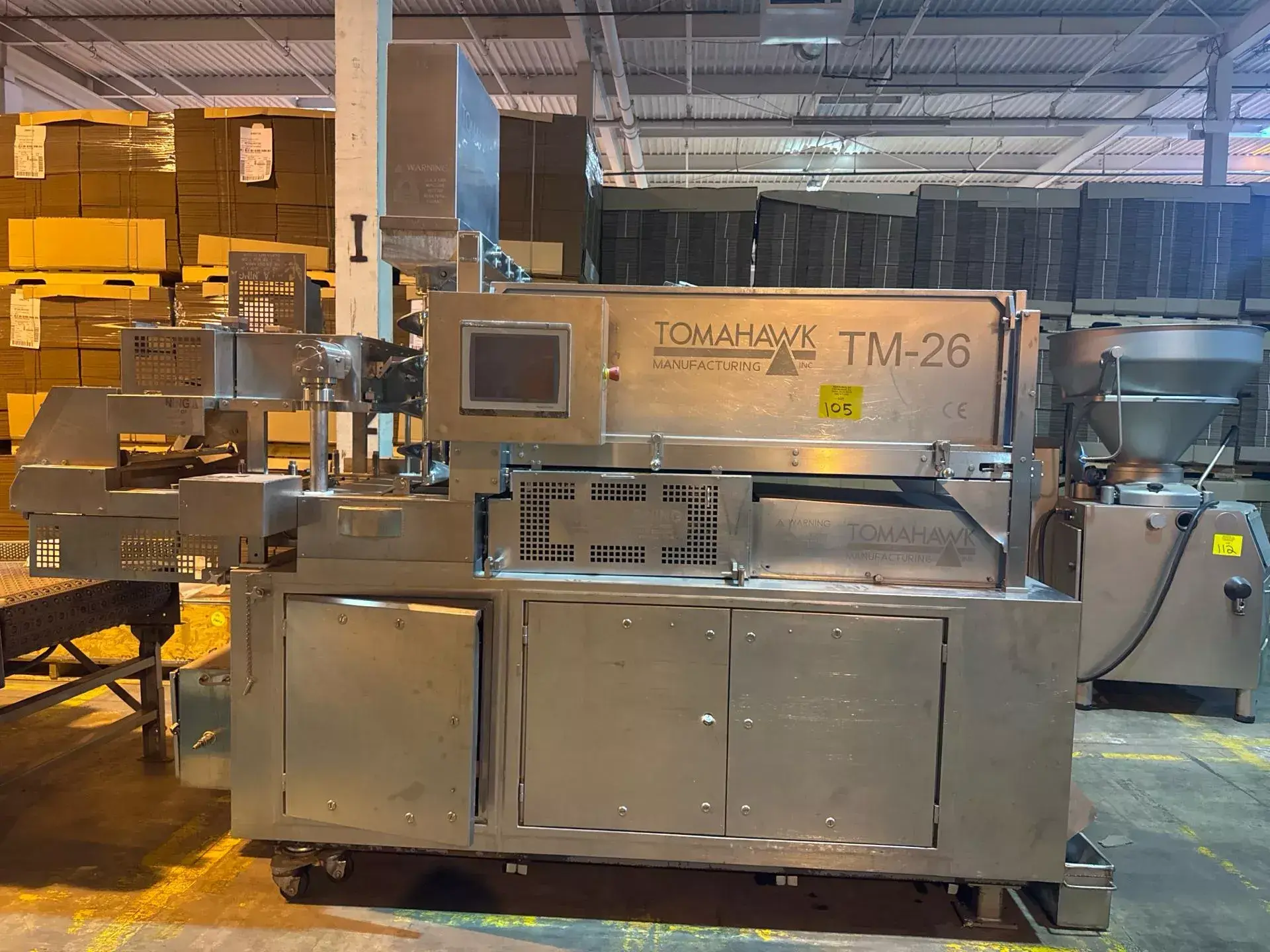 Used Tomahawk TM-26 Food Formers Illinois US | M&M Equipment Corp. #1266855