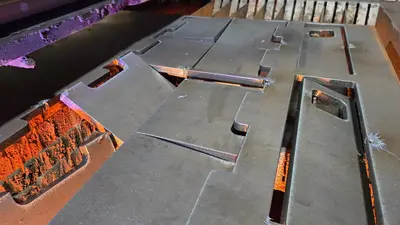 21' X 6'  INTEGRATED CUTTING SYSTEMJS CNC PLASMA TABLE WITH Linatrol CONTROL AND HYPERTHERM #HPR260 POWER SUPPLY: YOBRO #25027