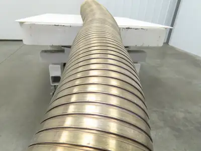 6" Flexible Metal Exhaust Hose Pipe Stainless Steel S Lock Diesel 10' Long