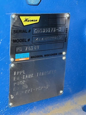 Warman 4/3 AH Slurry Pump , New Storeroom Spare