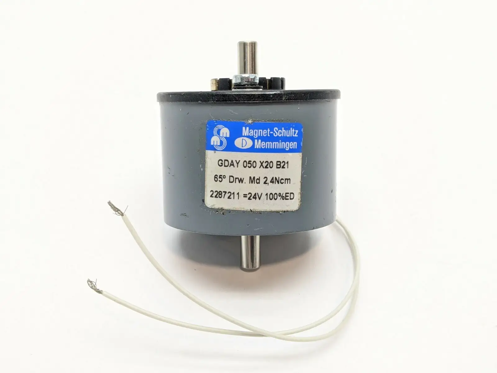 GDAY-050-X20-B21 | Magnet-Schultz Memmingen  DC Rotary Solenoid - Used