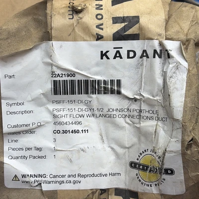 New | in-Stock KADANT 22A21900 Miscellaneous MRO Indiana US | J&J Industrial Supply #1443900