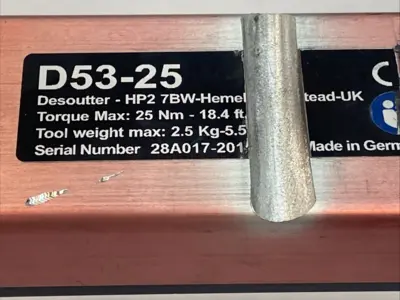 Used Desoutter Linear Torque Reaction Arm w/ Single Torque Abso Air Tools, DC Electrical Tools & Accessories Michigan US | Maverick Industrial Sales #1392813
