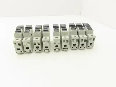 A-B 1492-FB1C30-L Lighted Fuse Holder 30A 600V 1 Pole Class CC Ser B Lot of 9