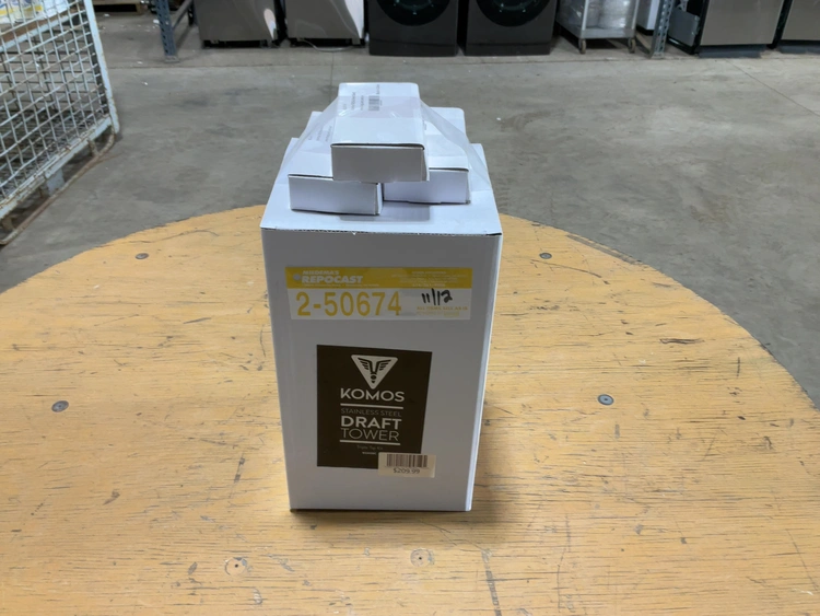 Used KOMOS KG408C STAINLESS STEEL DRAFT TOWER TRIPLE TAP KIT Beer Equipment Michigan US | Miedema Asset Management Group #1761551