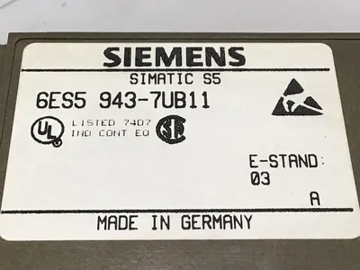 USED SIEMENS 6ES5 943-7UB11