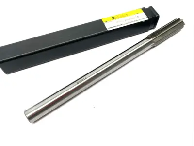 Used Interstate Chucking Reamer: 0.6640", 9" OAL, 2-1/4" Flute Length, Straight H Reamers Michigan US | Maverick Industrial Sales #1397931