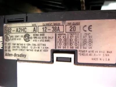USED Allen-Bradley 509-COD-A2H