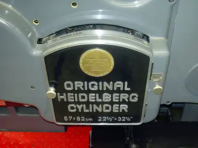 Heidelberg 32.25 cylinder SBB w/ Hot Foil System  Rebuilt