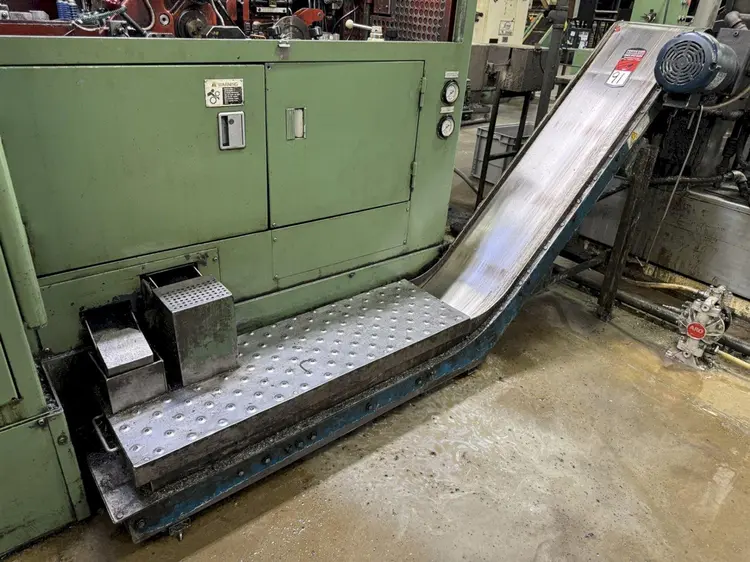 Used ERIEZ TYF-TRAC 12" WIDE MAGNETIC CONVEYOR Belt Conveyors Ohio US | D & D Industries #437564