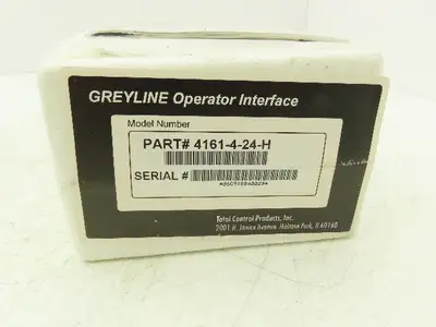 Cincinnati Electrosystems 4161-4-24-H Total Control 4 Digit LED Display Rev E