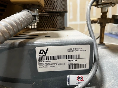 2015 DV SYSTEMS IS10-100120 Lubricated Reciprocating Air Compressors | Complete Cutting Solutions (7)