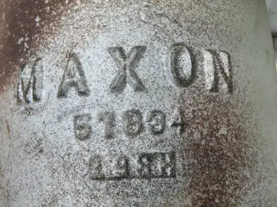 Maxon Uni-Rad Gas Fired Industrial Radiant Tube Burner 1.5"x 13.5" Tube
