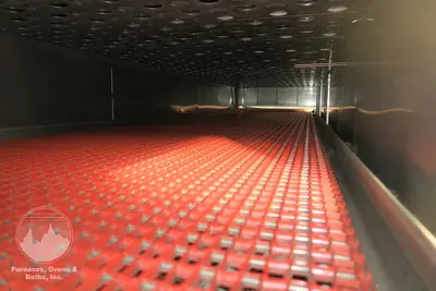 42"W x 14"H x 25'L Belt Conveyor Oven, Electric, 250-F