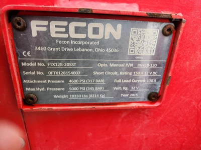 Used 2015 FECON FTX128L Forestry Grinders New York US | Abele Tractor #1343184