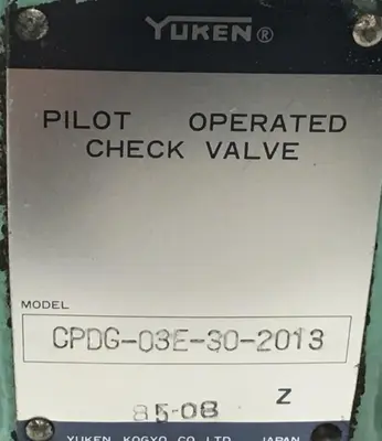USED YUKEN CPDG-03E-30-2013