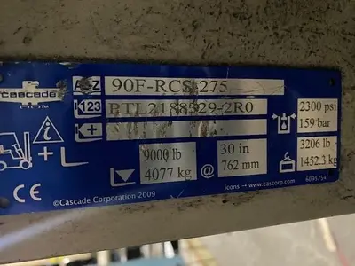 USED CASCADE 90F - RCS -275