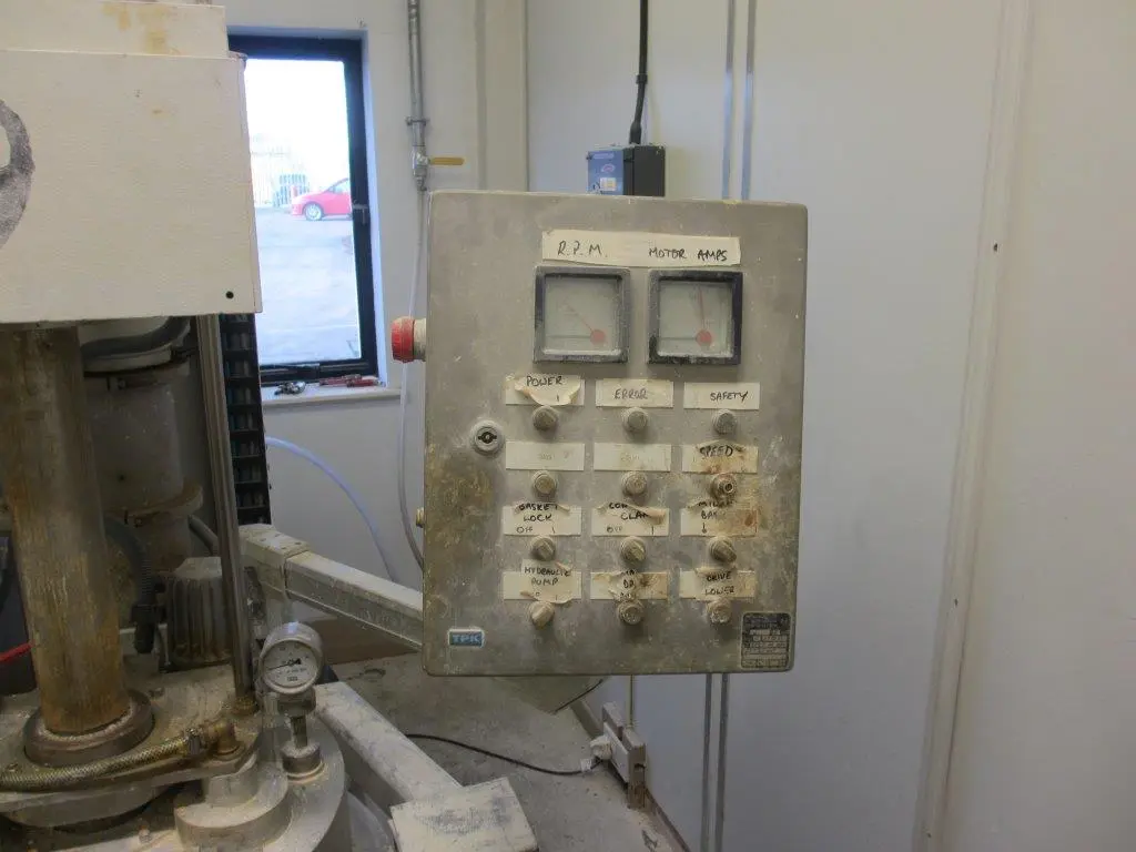 75L Bosch-VMA TorusMill S/S Basket Dispersion Mill Type TM100 15 kW Flp
