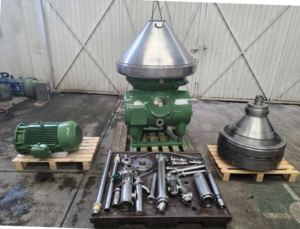 (4) Westfalia RSB 150-01-776 vegetable oil separators, 316SS.