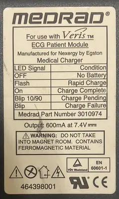Used BAYER MEDRAD VERIS 8600 Medical Parts | Denova Medical #1521608