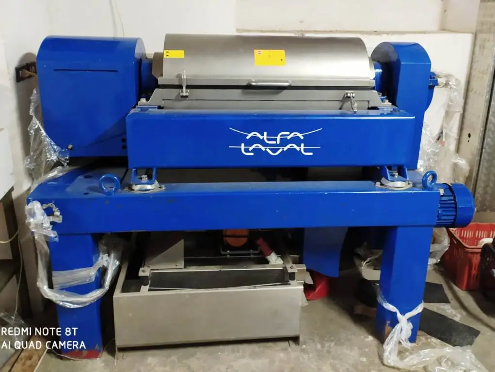 Alfa-Laval UVNX 414B-11G tricanter centrifuge, 316SS.