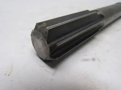 NATIONAL 1" Reamer #1 MT 8 Flute 10" O.A. 2"+ Cutter Length Lot/4