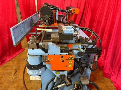 Pre-owned SOCO CNC TUBE BENDER, 3-AXIS,  SINGLE STACK